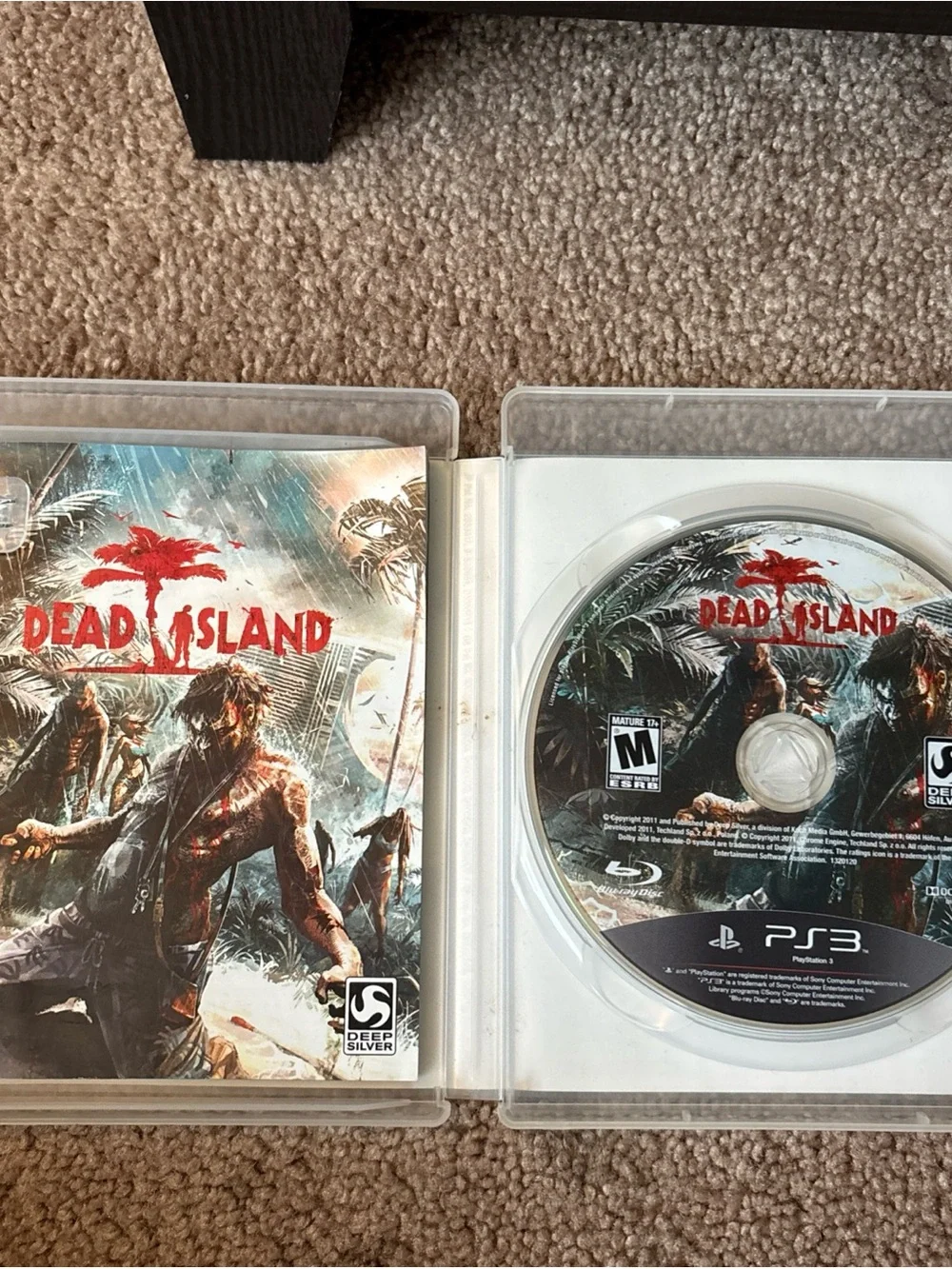 Sony Dead Island PS3 Game – Red, Black, Green Artwork